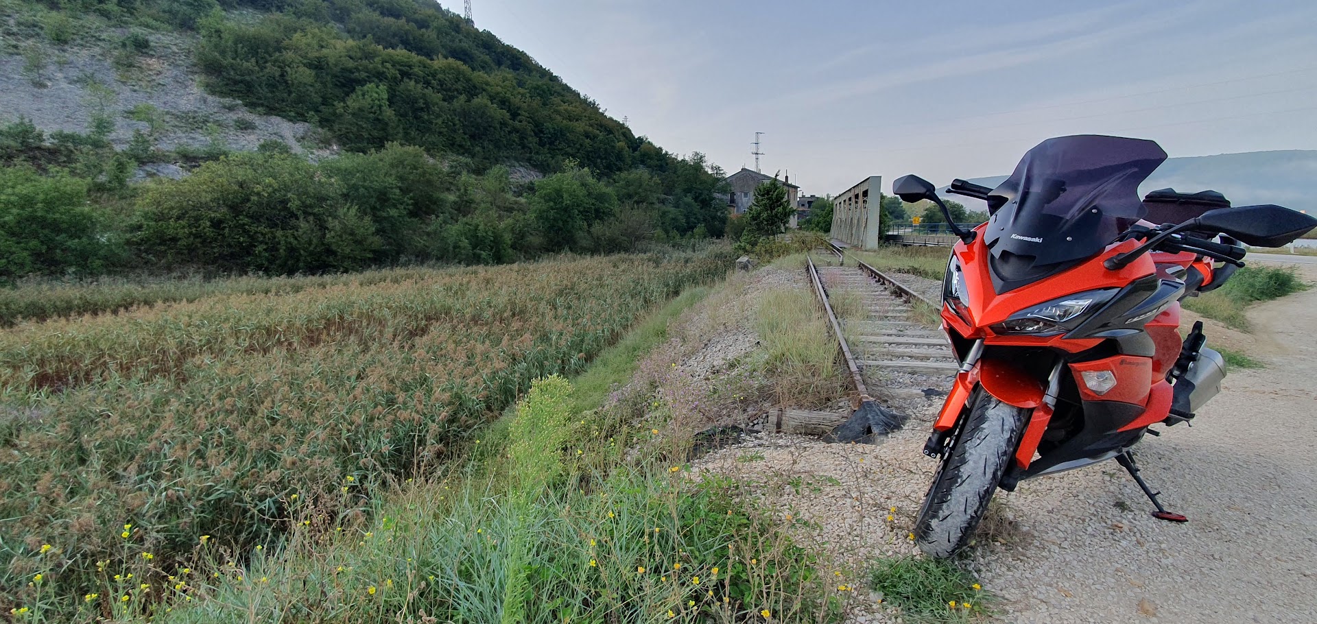 Hier fährt ein Zug ins  Nirgendwo :D