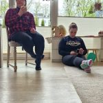 einen warmen Platz gefunden