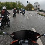 Auf dem Weg in warme Heim